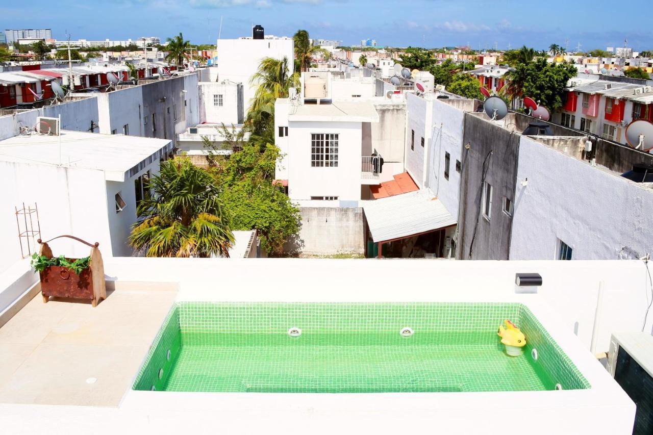 Departamento Privado, Nuevo Jacuzzi Rooftop, Ac, Gran Wf 坎昆 外观 照片